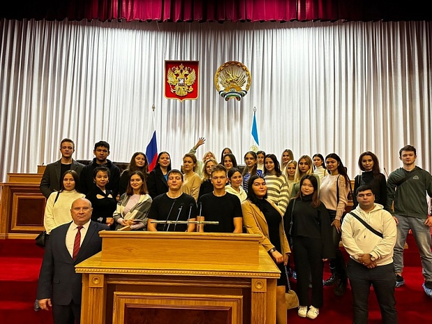  Посещение Государственного Собрания – Курултая Республики Башкортостан